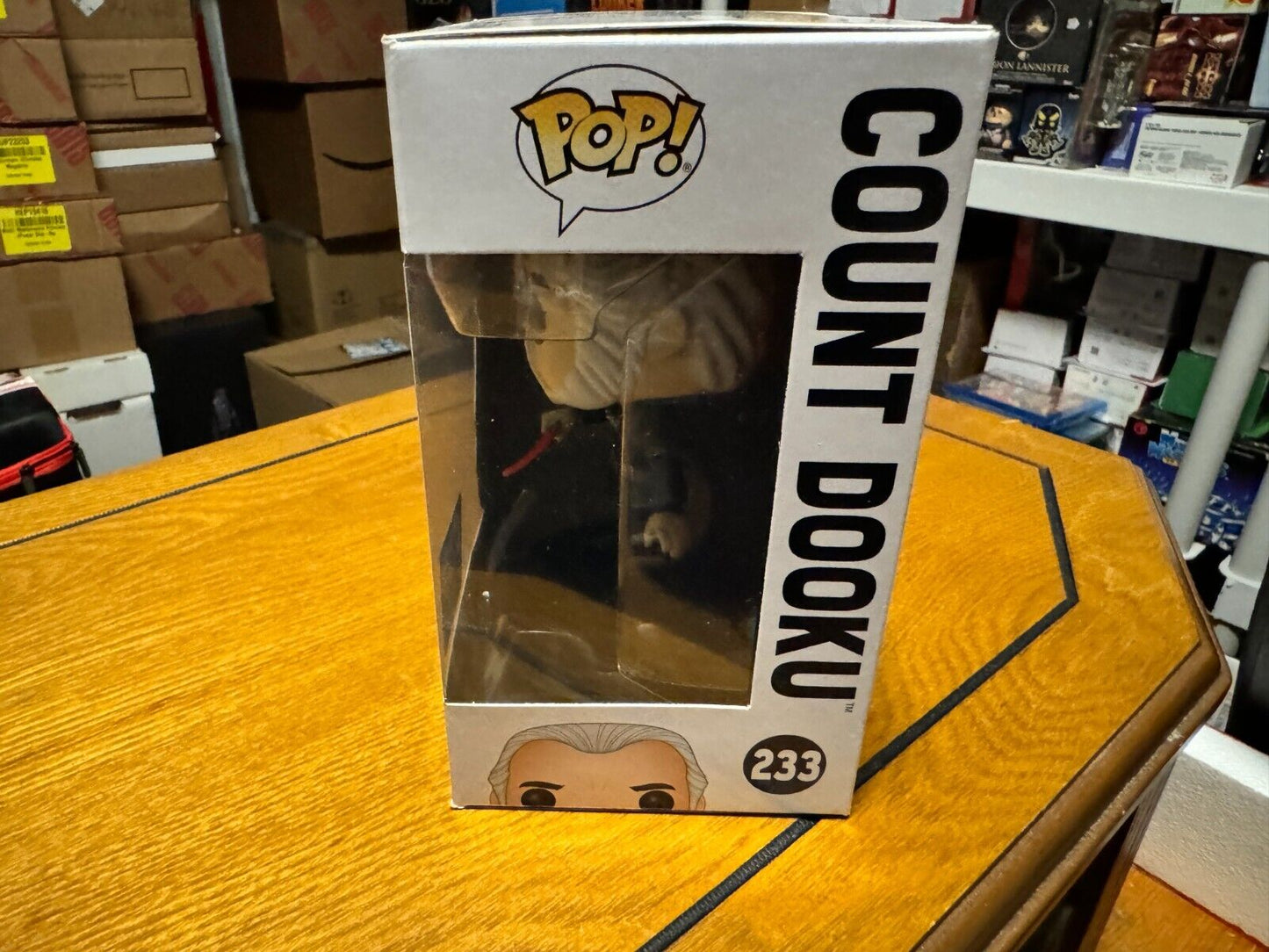 Funko Pop! Vinyl: Star Wars - Count Dooku - Smuggler's Bounty (Exclusive) #233