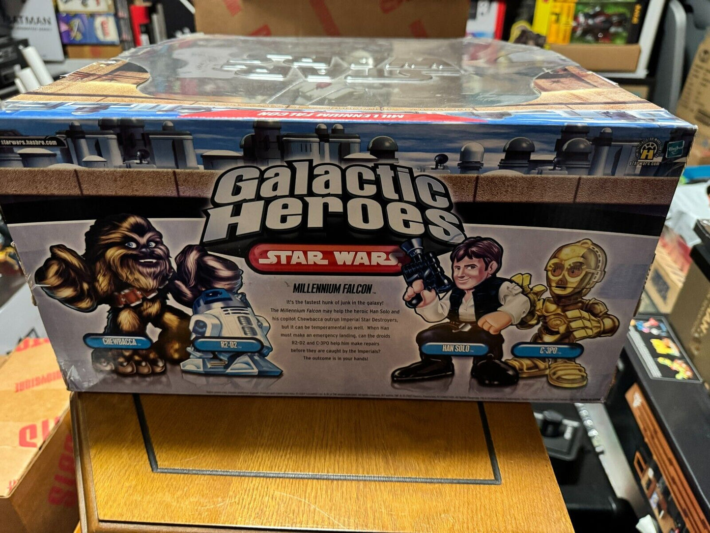 2007 Star Wars Galactic Heroes Millennium Falcon (Walmart Exclusive)