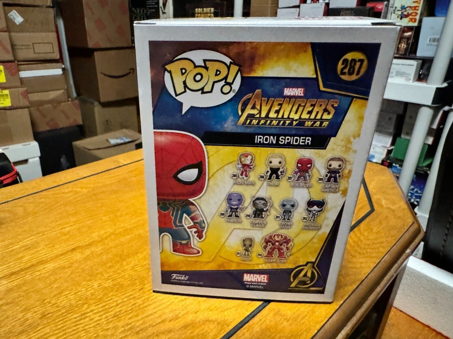 Funko POP! Iron Spider 287 Marvel Avengers Infinity War