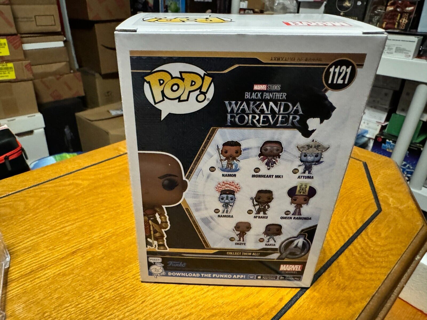 Funko Pop Black Panther Wakanda Forever Ayo #1121 Collector Corps Exclusive