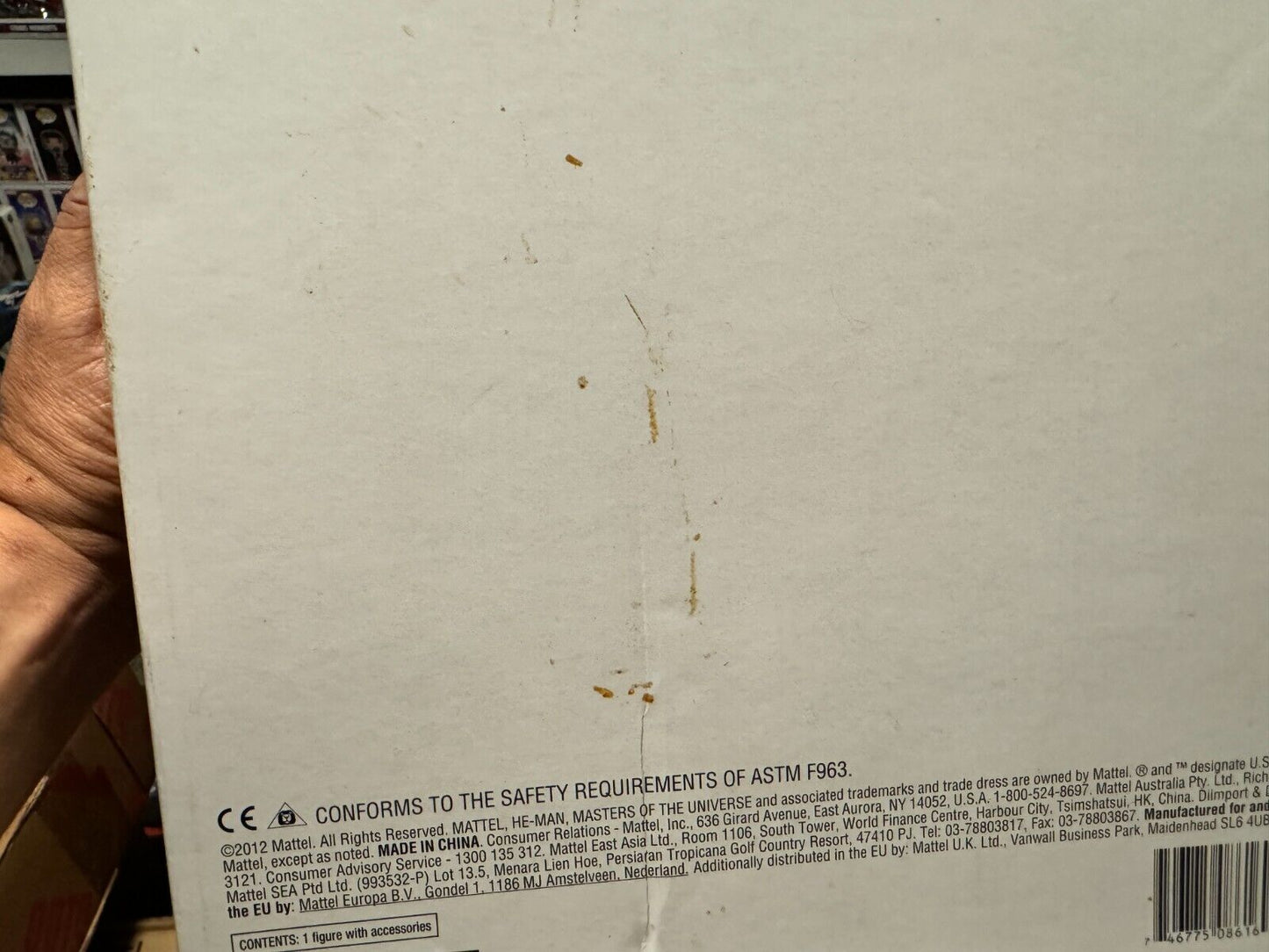 MOTU Classics Procrustus with mailer box