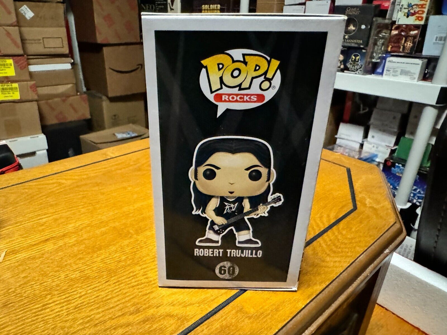 Funko Pop! Rocks Metallica Robert Trujillo #60