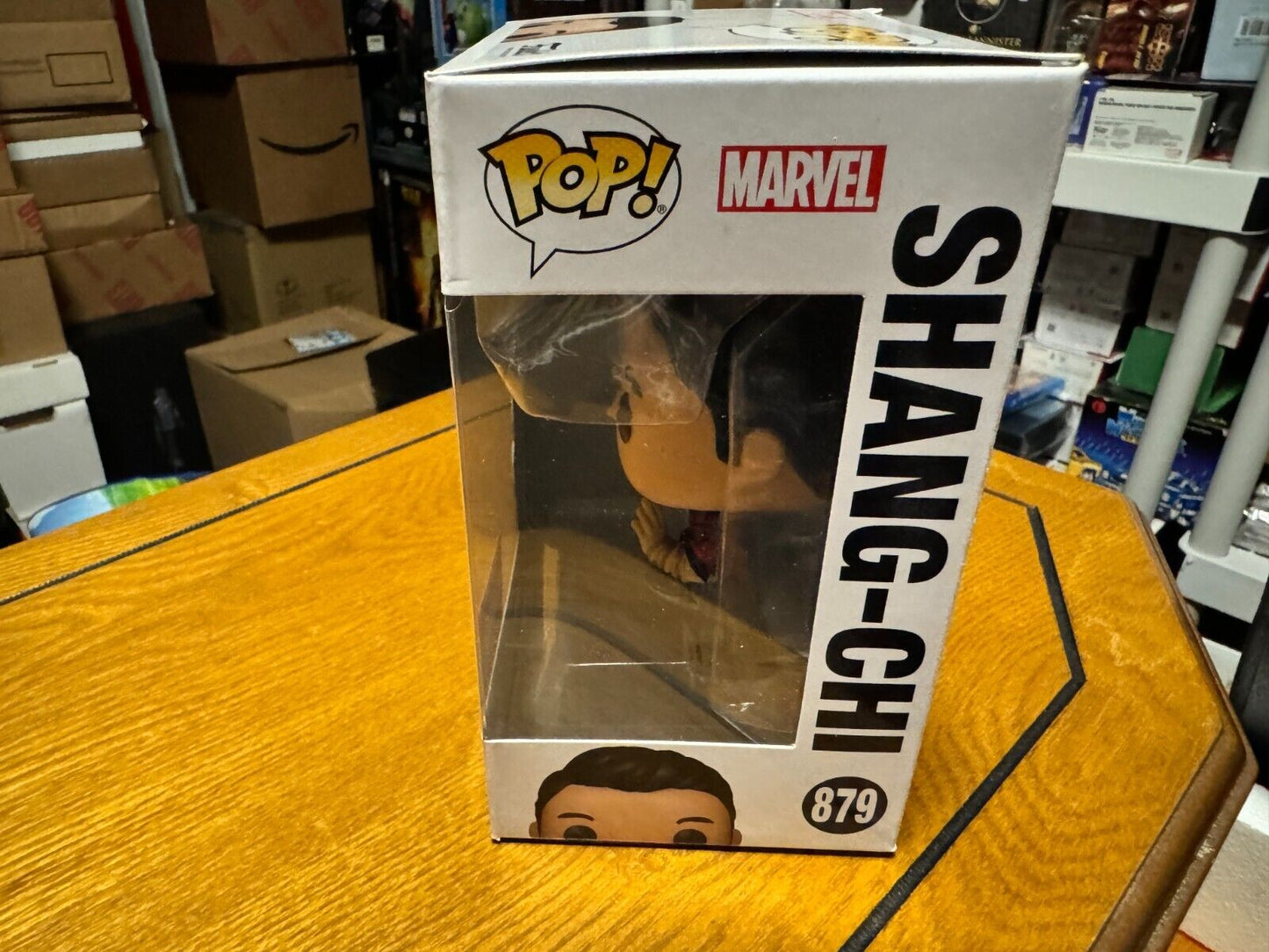 Funko POP! Shang-Chi Ten Rings SHANG-CHI #879 Marvel Collector Corps Exclusive