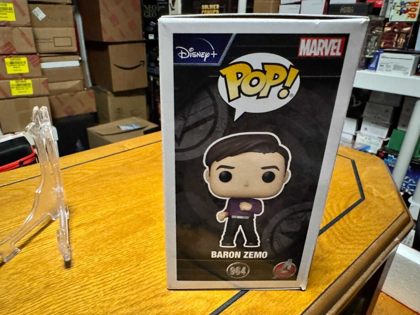 Funko POP! The Falcon & The Winter Soldier - Baron Zemo #964 - Collector Corps