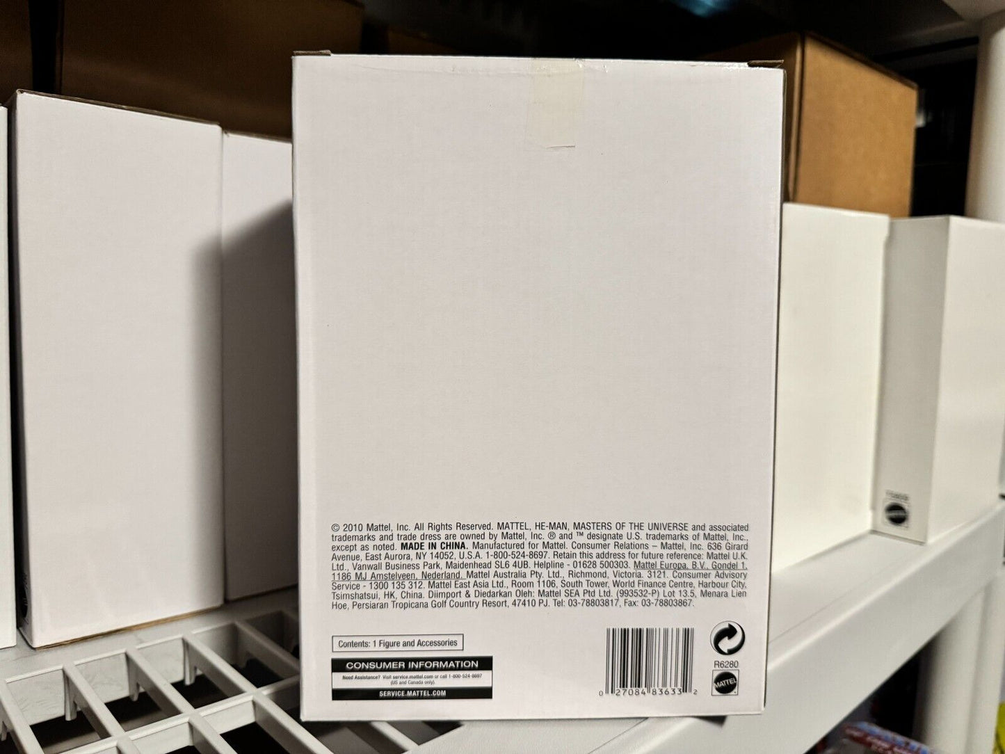 Mattel MOTU Classics Roboto with mailer box