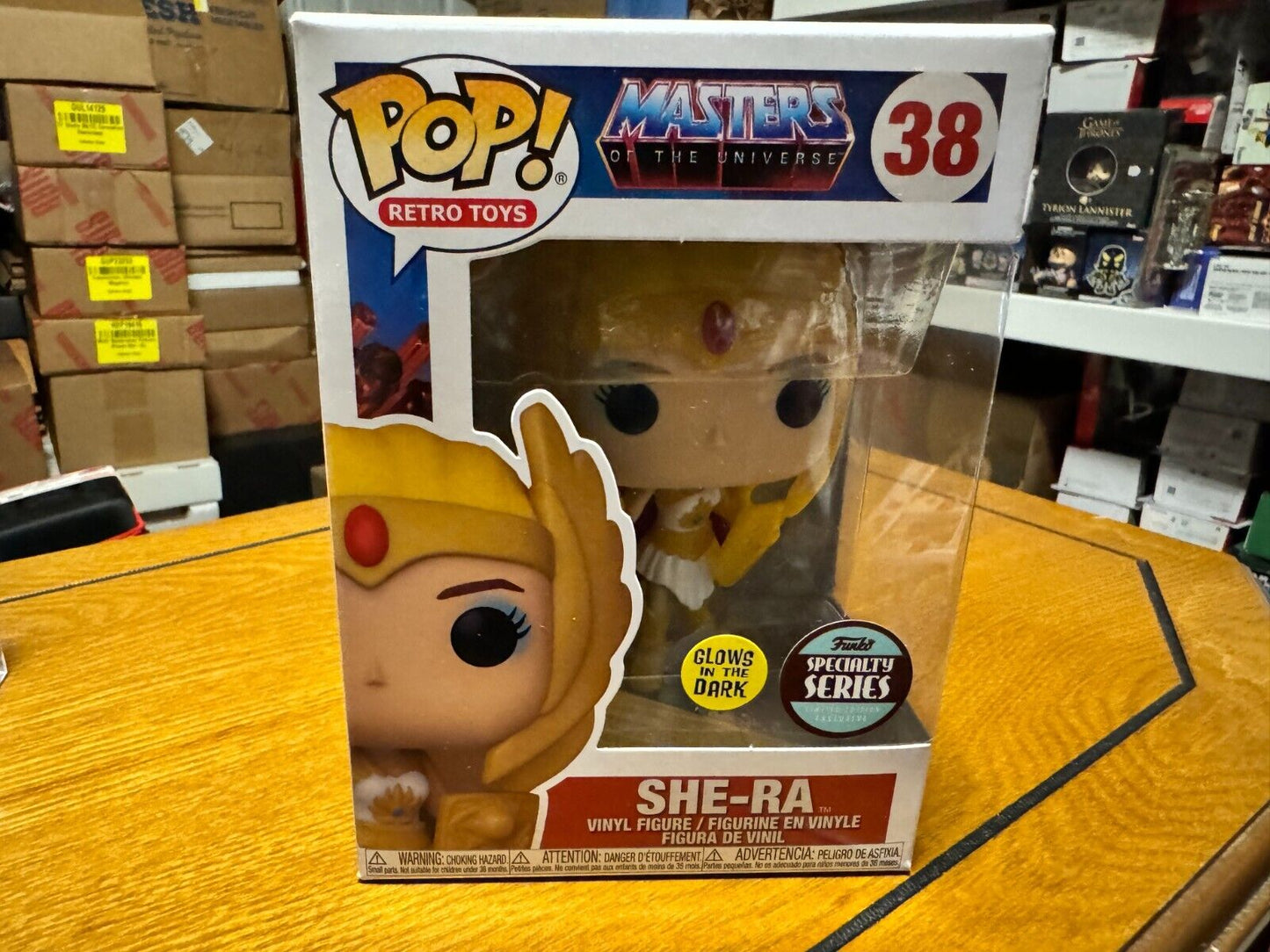 Funko Pop! Vinyl: Masters of the Universe - She-Ra (Glows in the Dark) #38