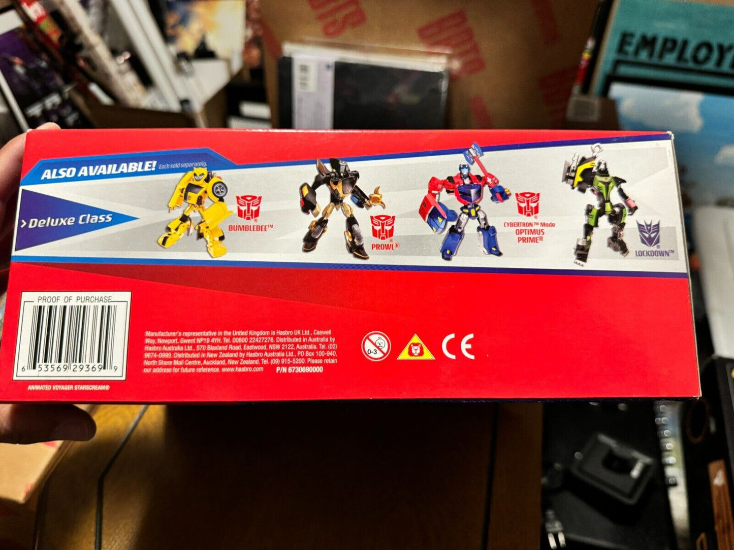 Hasbro Transformers: Animated - Voyager Class Starscream