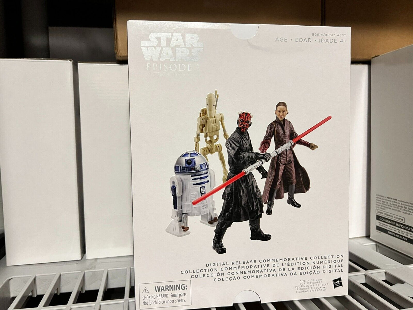 Star Wars 3.75'' Digital Release Commemorative Collection Set Episodes I-VI