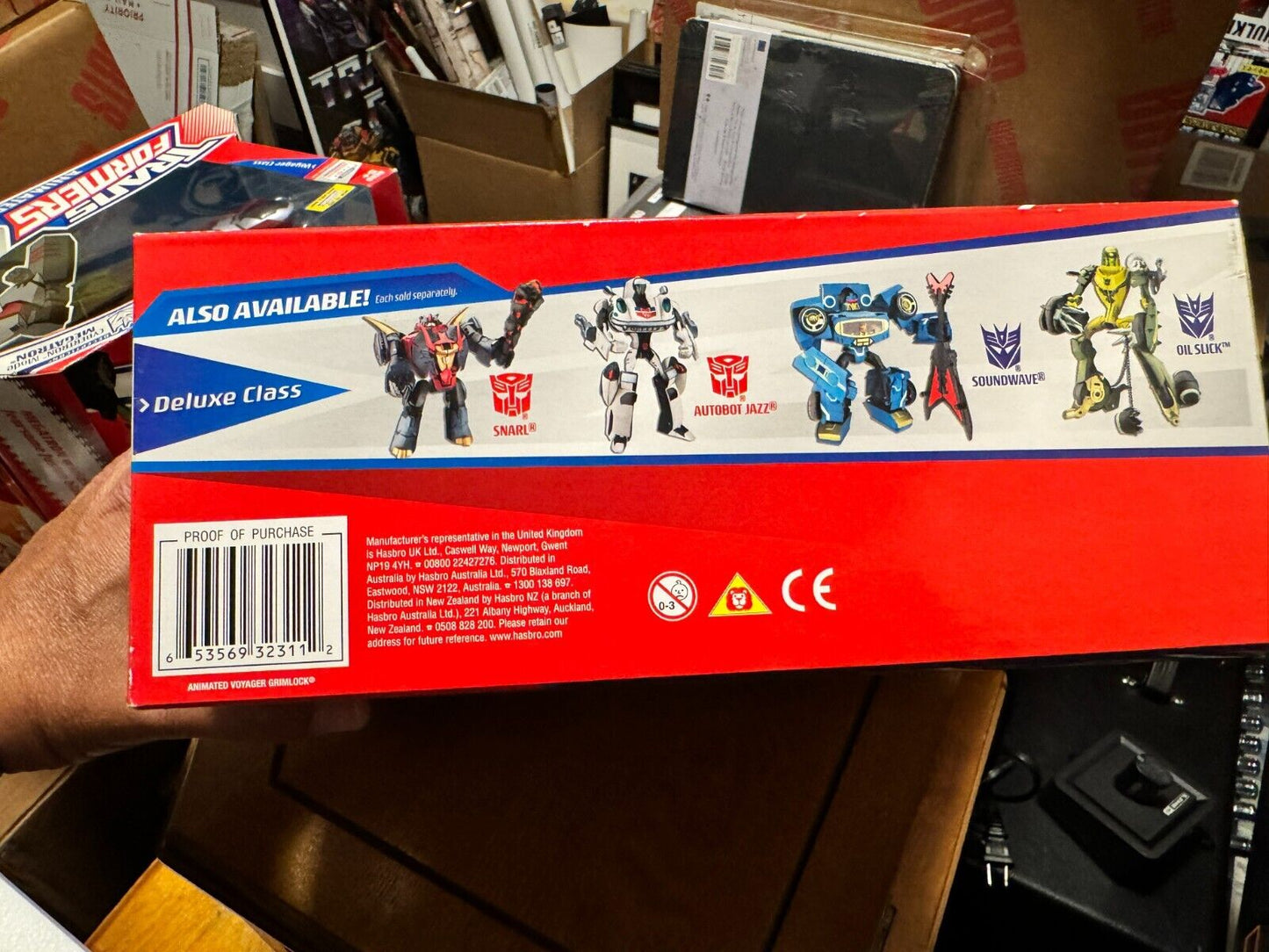 Hasbro Transformers: Animated - Voyager Class Grimlock