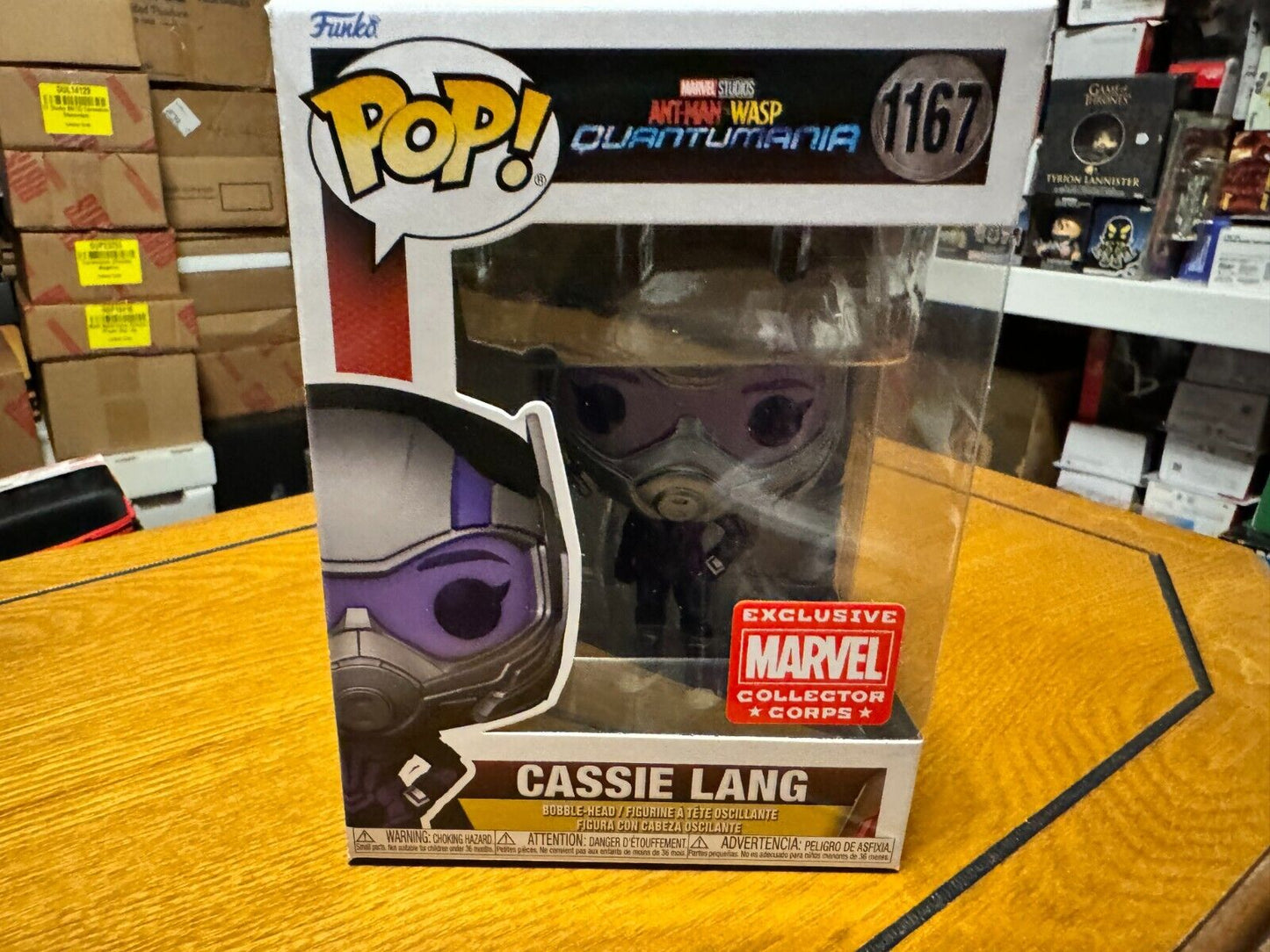 Funko Pop! Cassie Lang #1167 Ant-Man & the Wasp Quantumania Marvel Collector