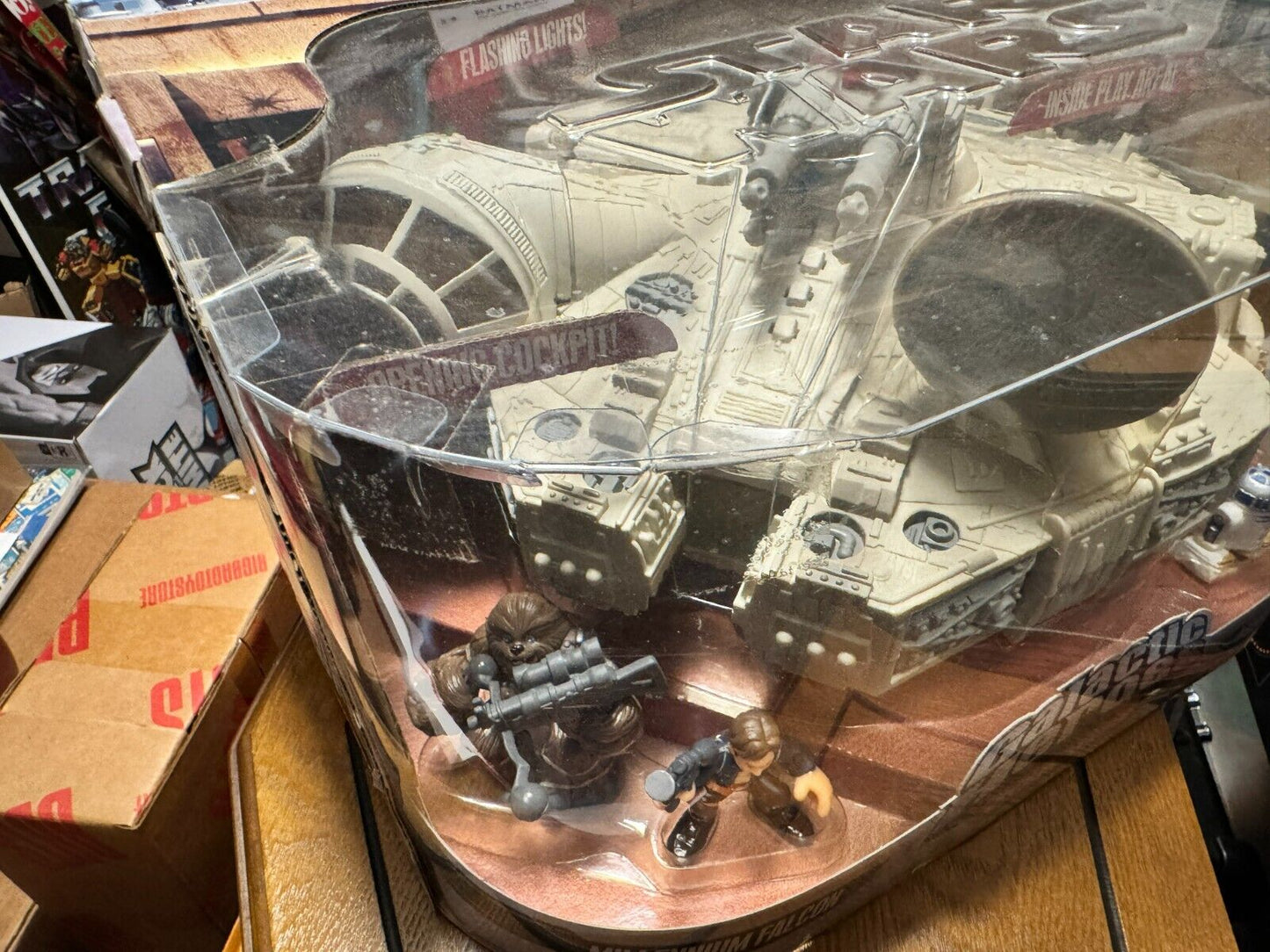 2007 Star Wars Galactic Heroes Millennium Falcon (Walmart Exclusive)