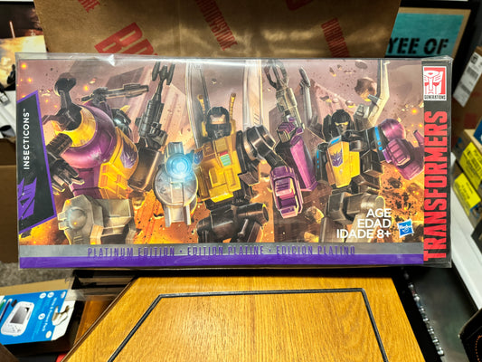 Transformers Insecticons Platinum Edition G1 Reissue