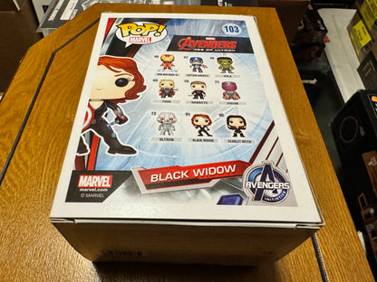 Funko Pop! Vinyl: Marvel - Black Widow (w/ Shield) - GameStop (Exclusive) #103