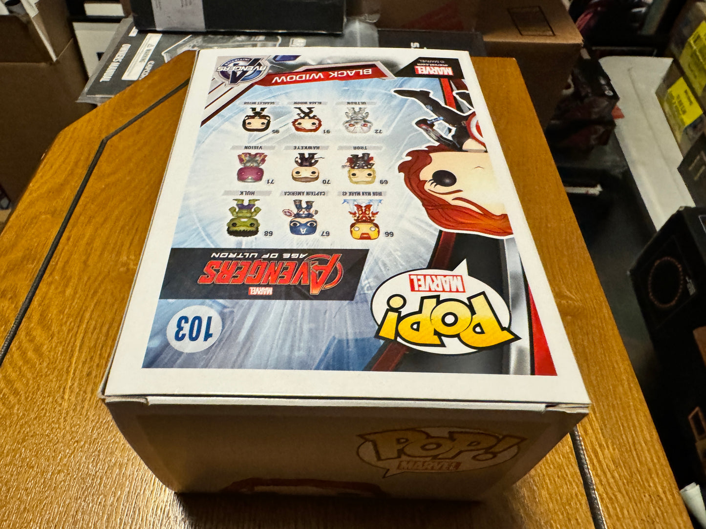 Funko Pop! Vinyl: Marvel - Black Widow (w/ Shield) - GameStop (Exclusive) #103