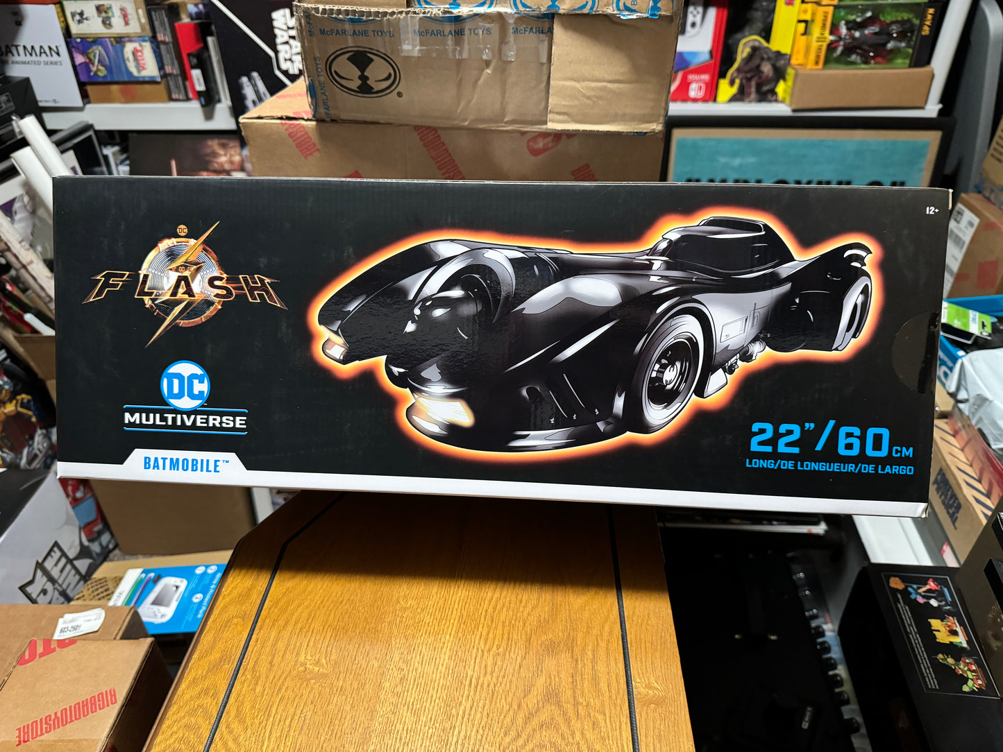 McFarlane Toys DC Multiverse Batmobile (The Flash Movie) 1:7 Vehicle - 15529