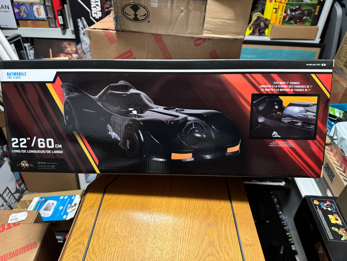 McFarlane Toys DC Multiverse Batmobile (The Flash Movie) 1:7 Vehicle - 15529