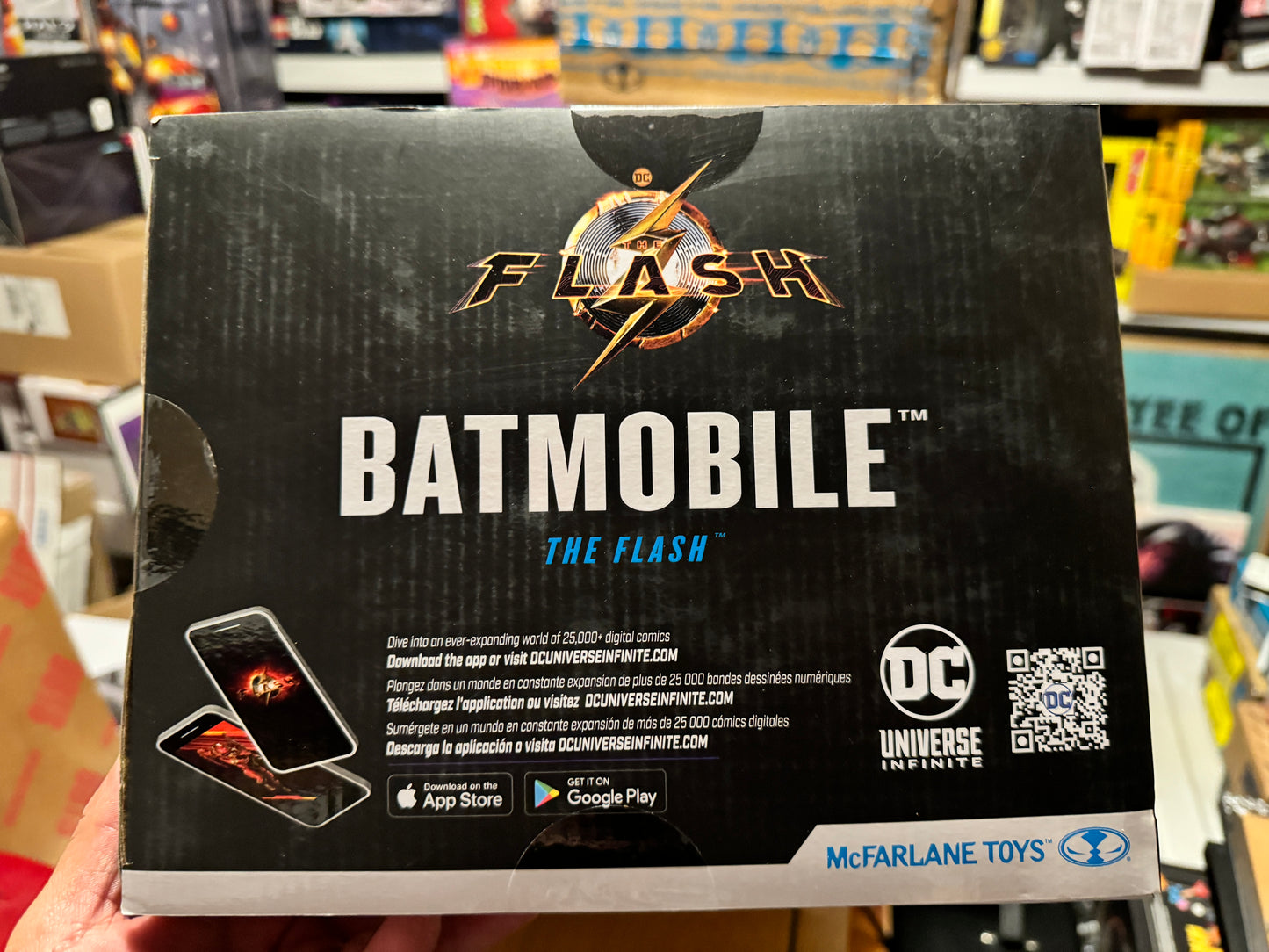 McFarlane Toys DC Multiverse Batmobile (The Flash Movie) 1:7 Vehicle - 15529