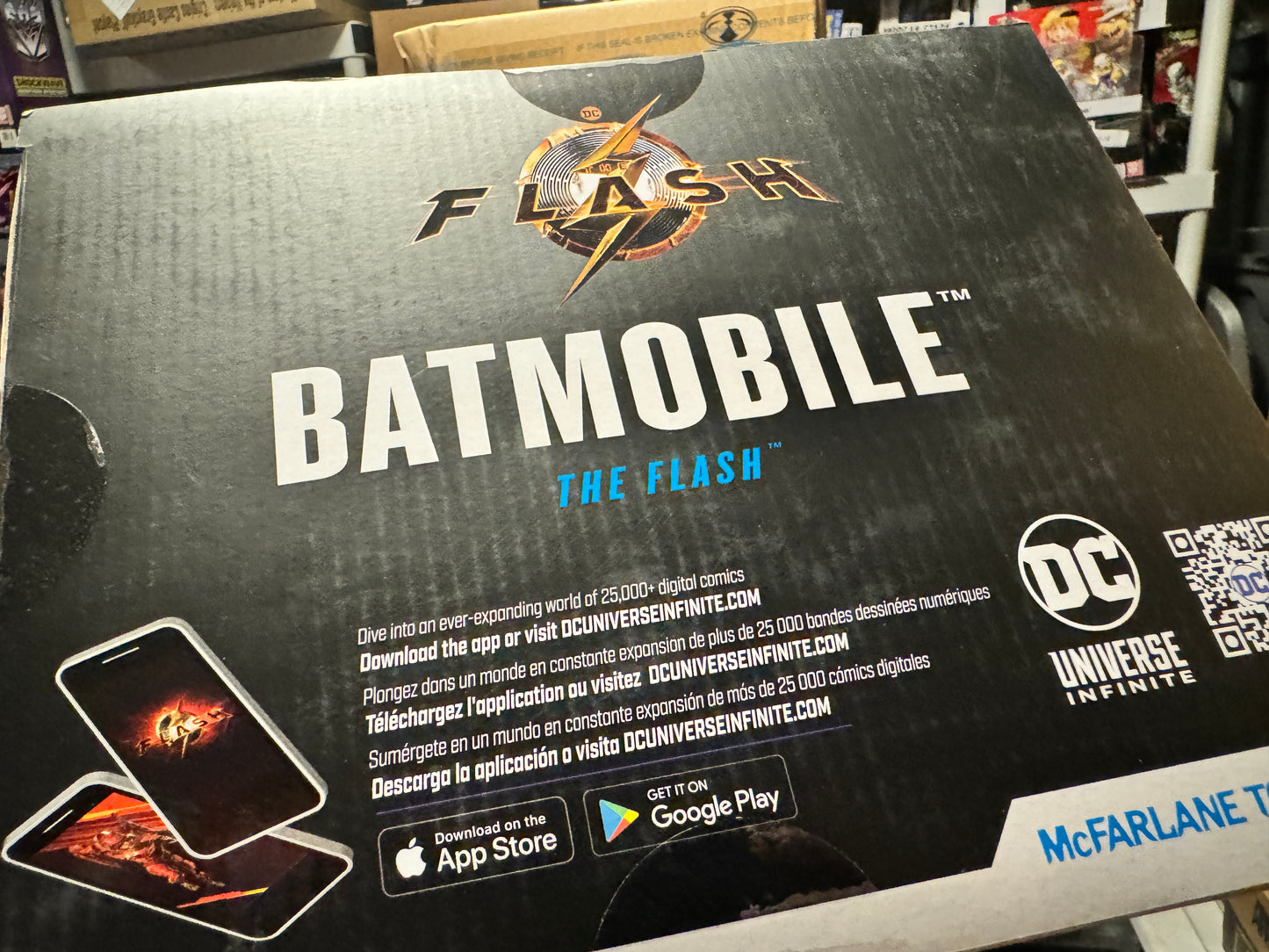 McFarlane Toys DC Multiverse Batmobile (The Flash Movie) 1:7 Vehicle - 15529