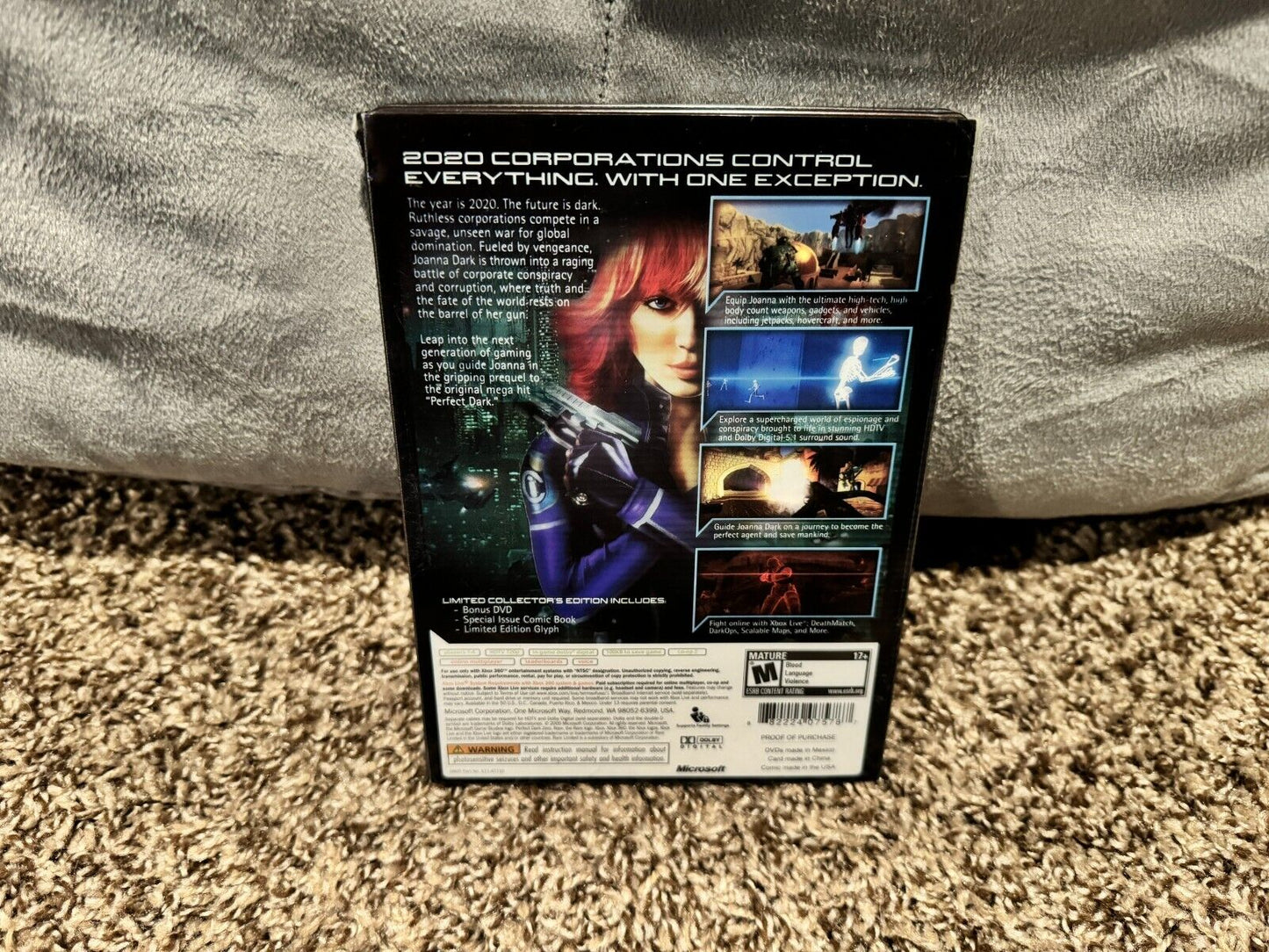 Perfect Dark Zero - Limited Collector's Edition Steelbook *NO GAME