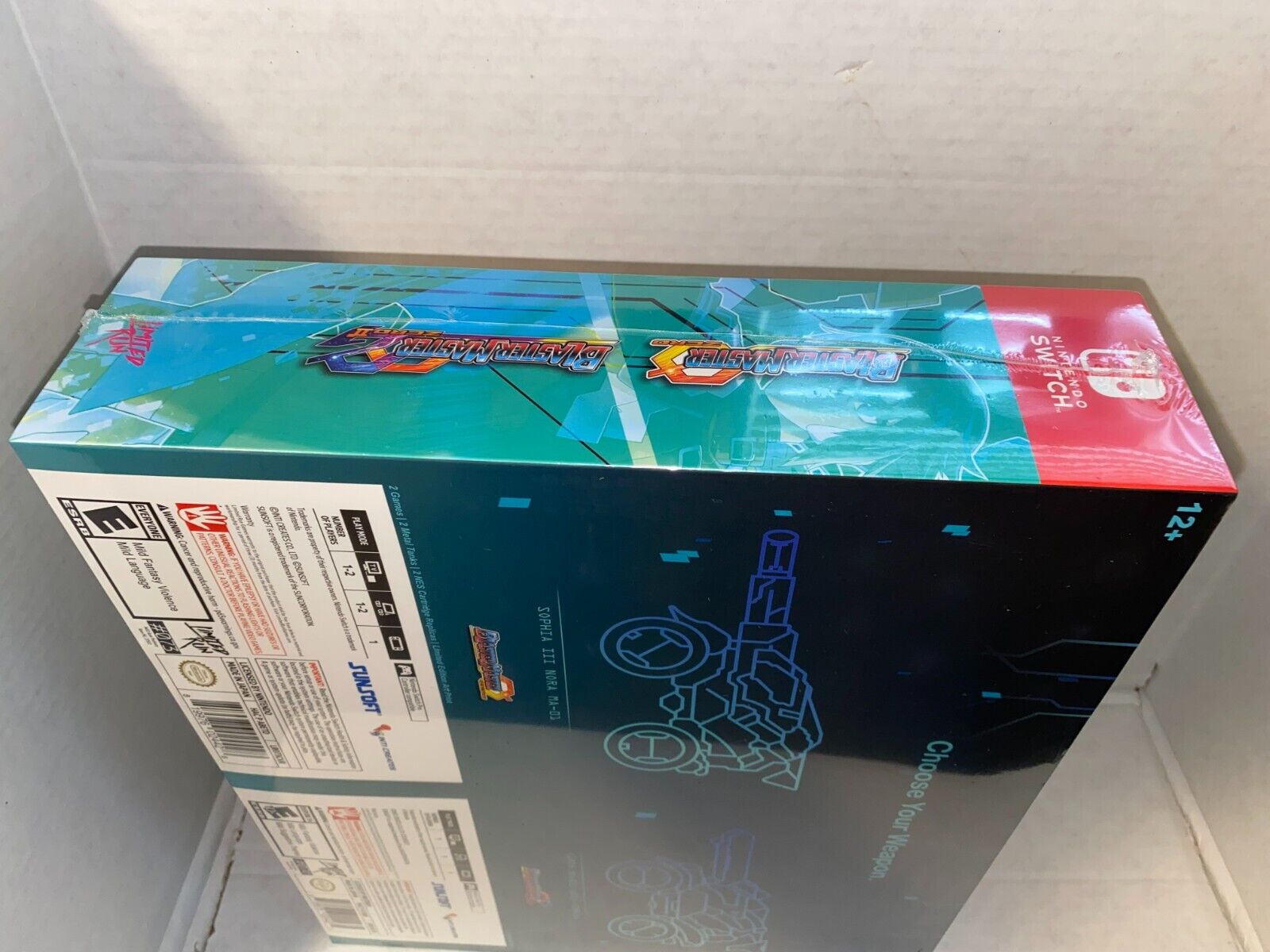 Blaster Master Zero & Zero II Collectors Edition (Nintendo Switch) New Sealed