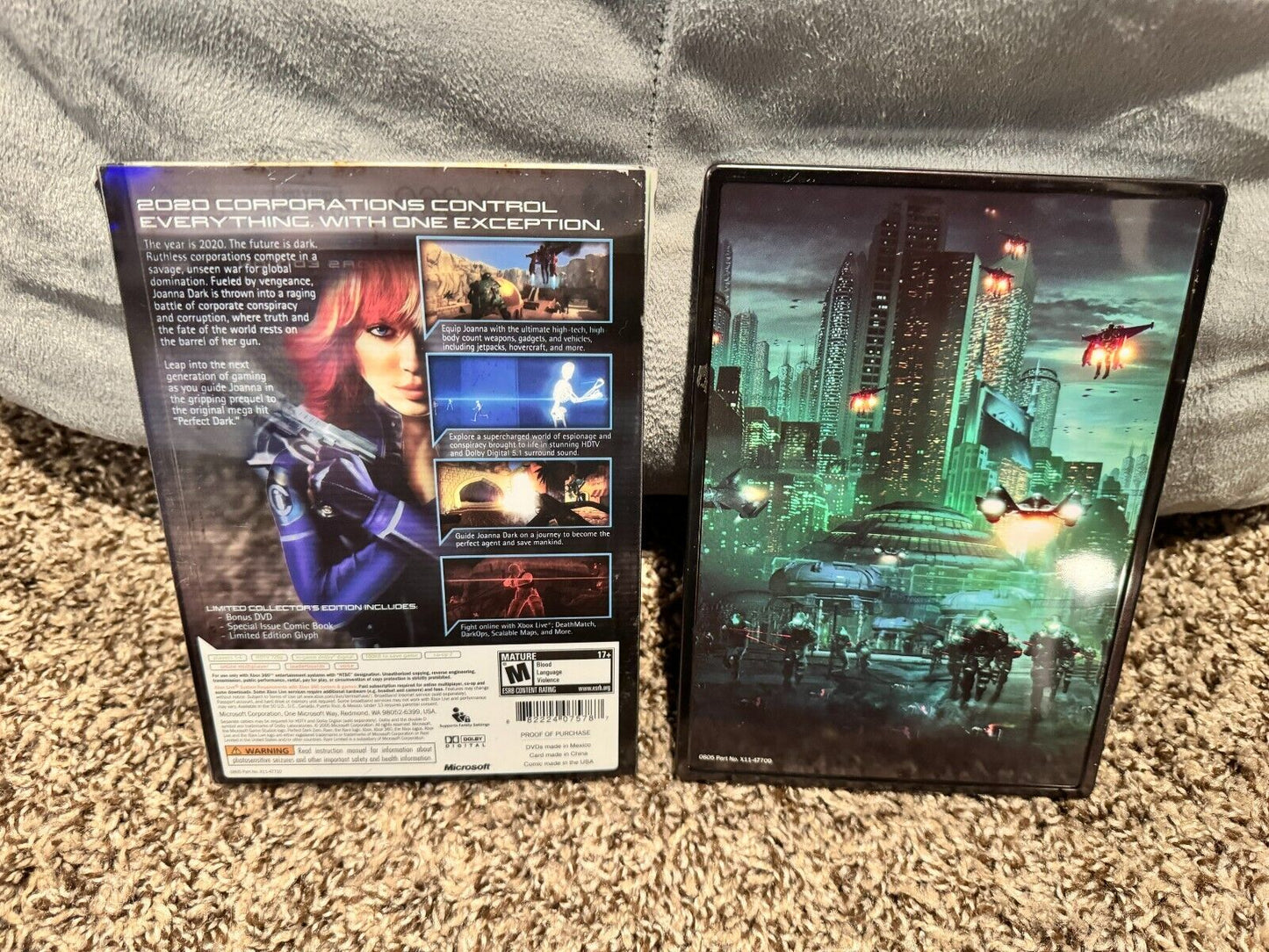 Perfect Dark Zero - Limited Collector's Edition Steelbook *NO GAME