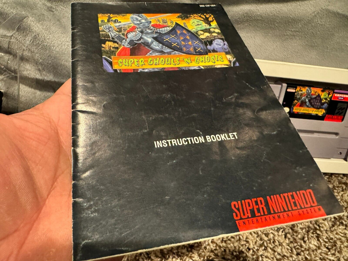 Super Ghouls 'n Ghosts CIB - Super Nintendo (SNES)