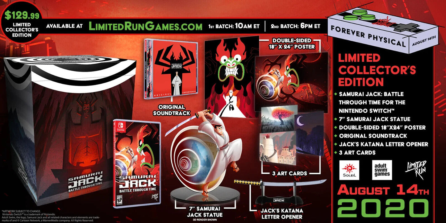 Samurai Jack: Battle Through Time Collector's Edition (Nintendo Switch)