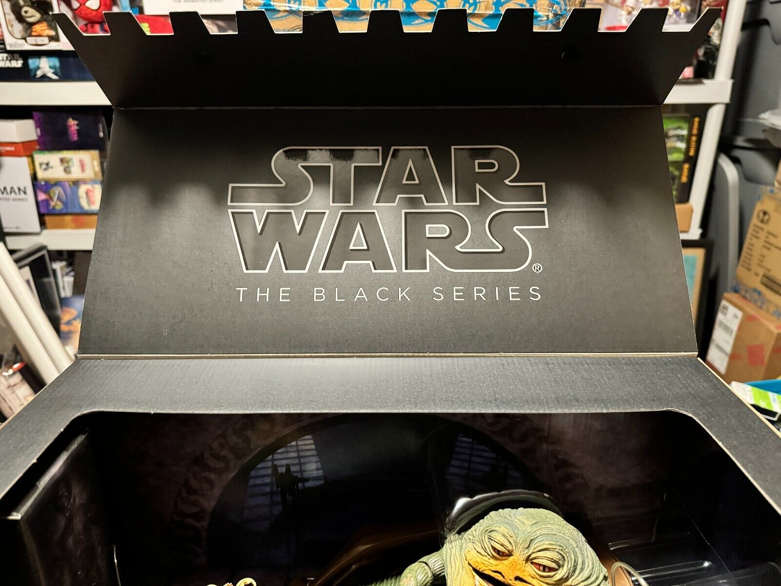 Star Wars Black Series JABBA THE HUTT THRONE ROOM SDCC 2014 Exclusive