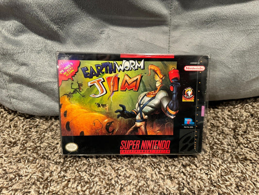 Earthworm Jim CIB - Super Nintendo