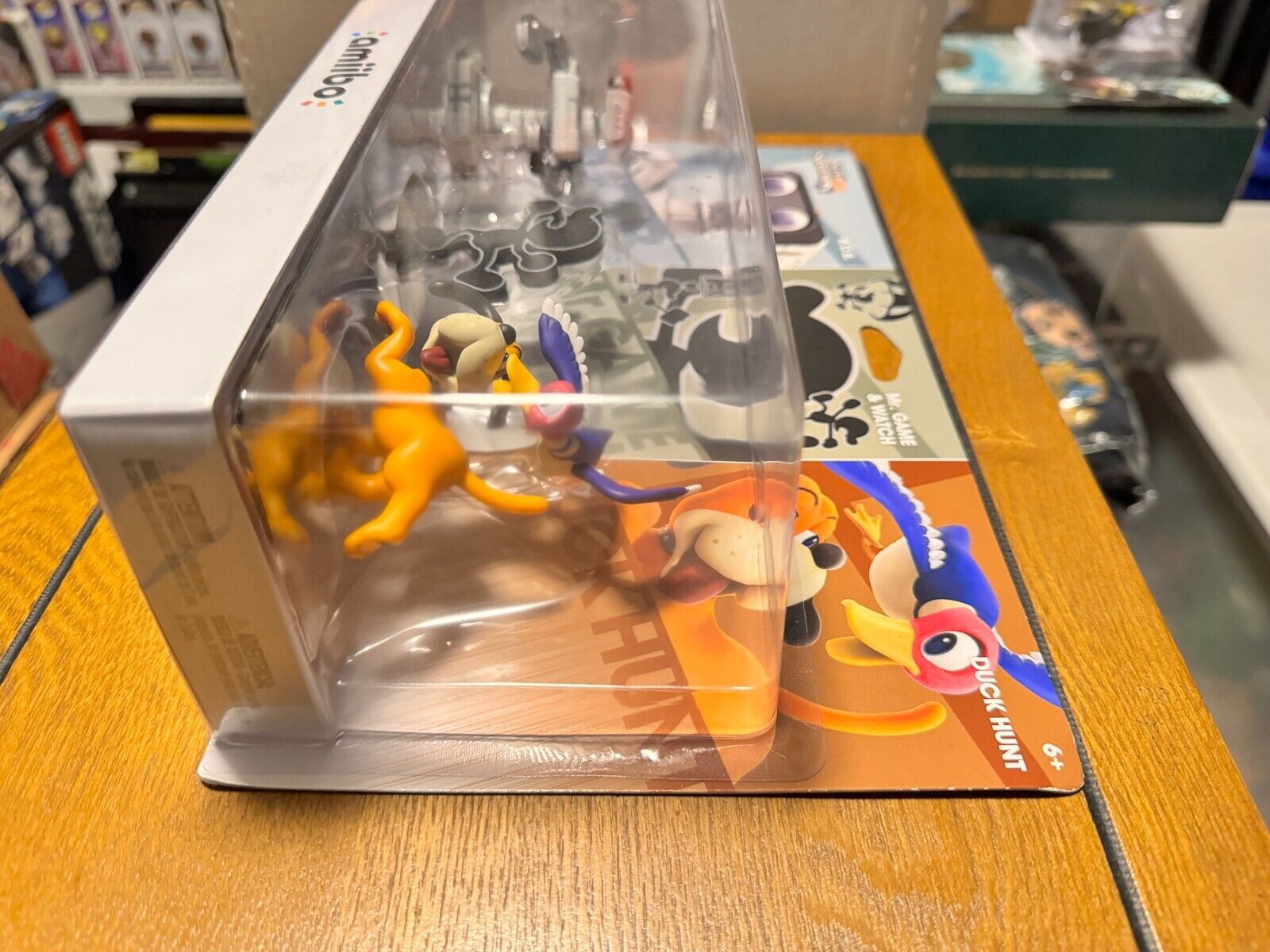 R.O.B. Mr. Game & Watch Duck Hunt - Amiibo - Super Smash Bros.