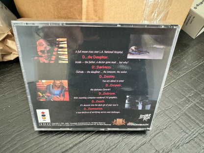 D The Game Collector's Edition with T-shirt - Panasonic 3DO w/replacement disc