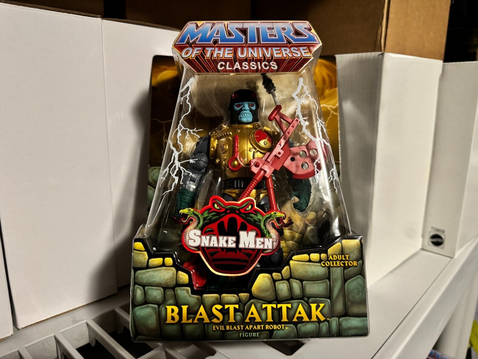 Mattel MOTU Classics - Blast Attak with mailer box