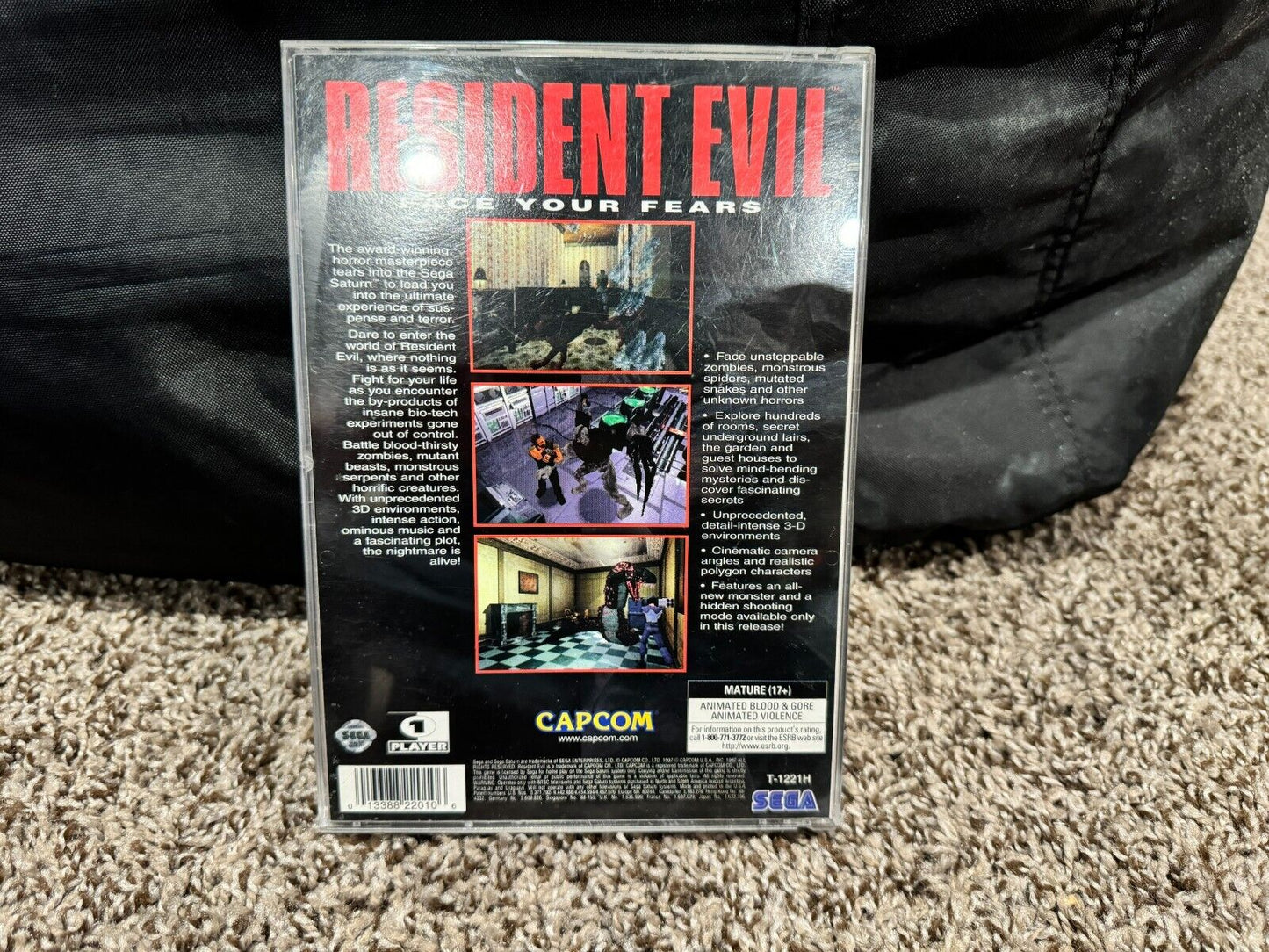 Resident Evil CIB - Sega Saturn