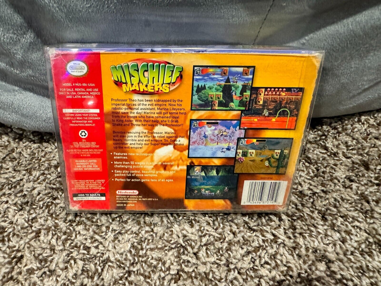 Mischief Makers (Nintendo 64, 1997)