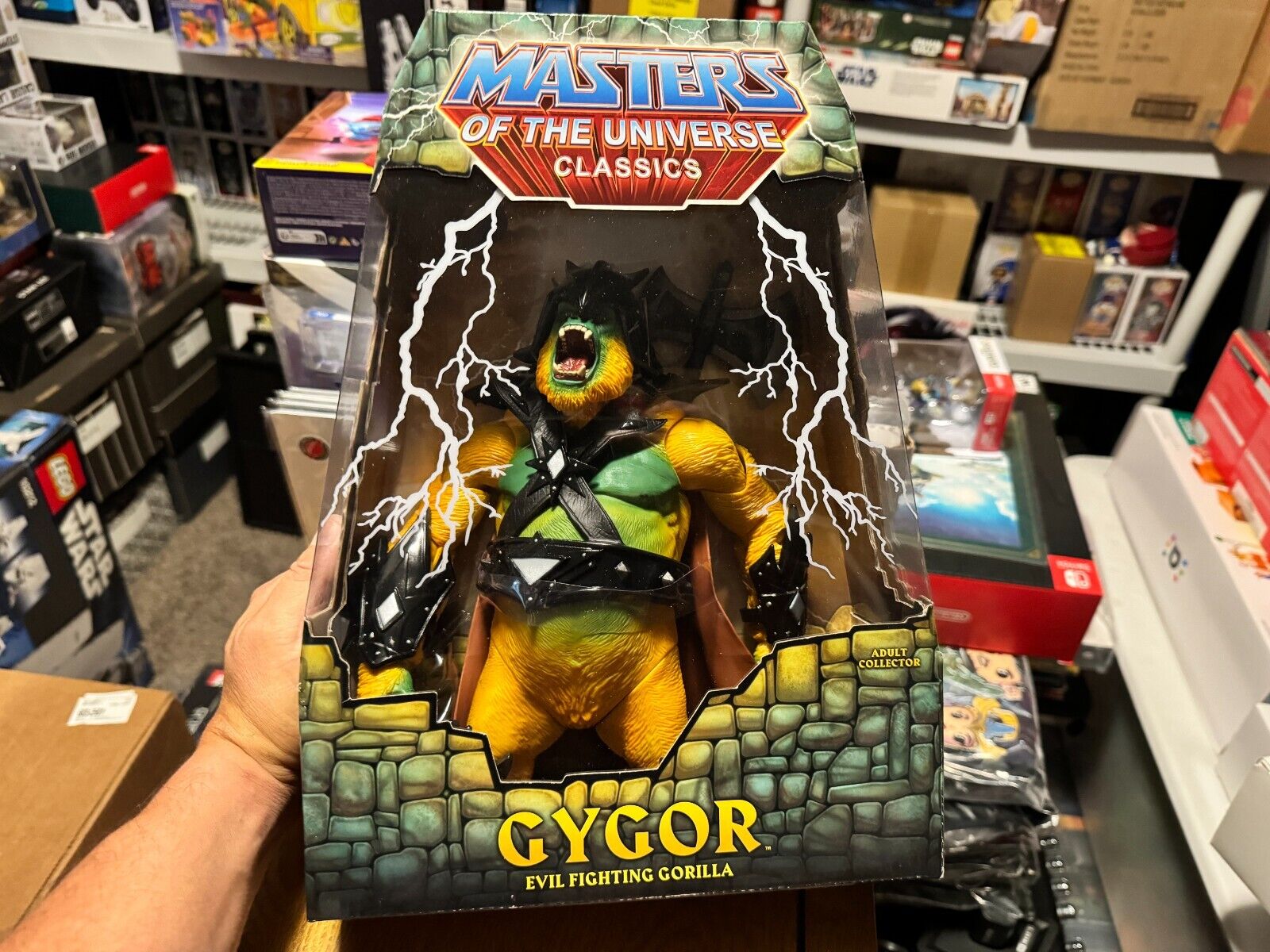 Mattel MOTU Classics - Gygor with mailer box