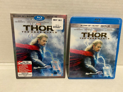 Thor: The Dark World (Blu-ray Disc, 2014, 2-Disc Set, Includes Digital Copy 3D)