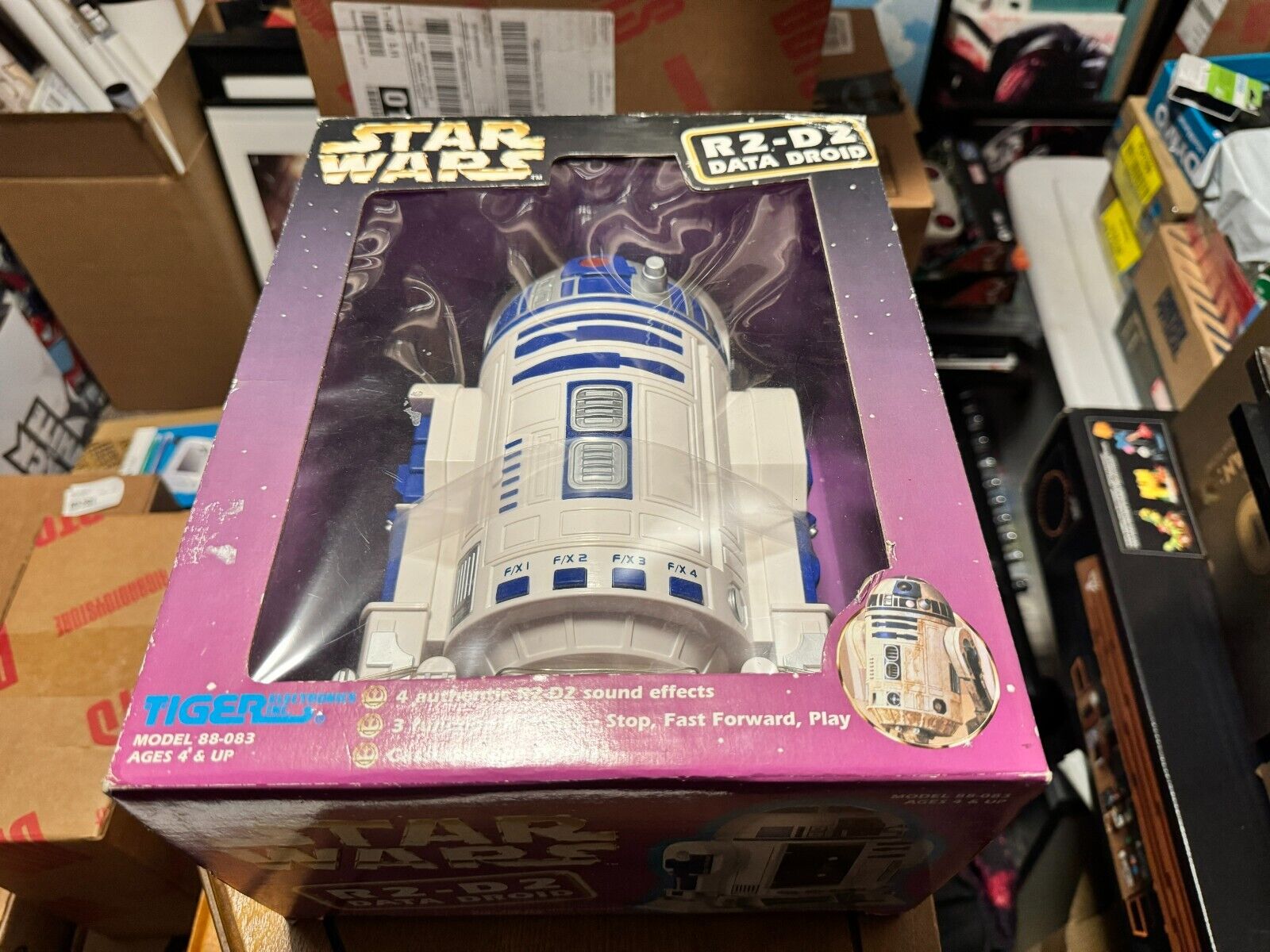 TIGER ELECTRONICS 1997 STAR WARS R2-D2 DATA DROID MODEL 88-083