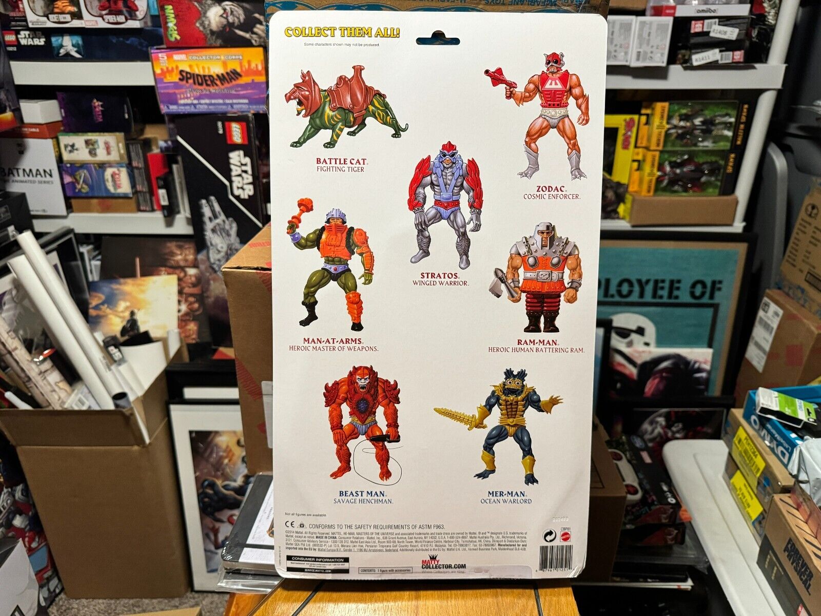 Mattel MOTU Classics Giant Stratos 12" Figure with mailer box