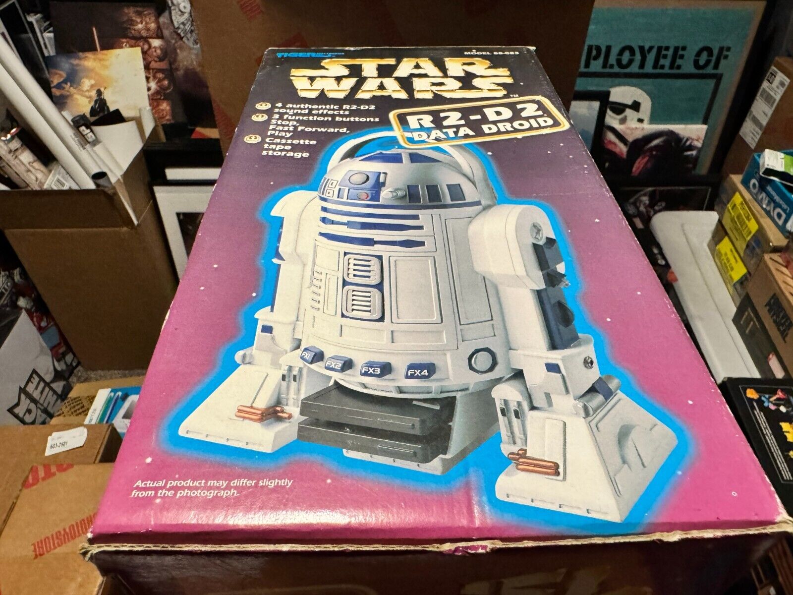 TIGER ELECTRONICS 1997 STAR WARS R2-D2 DATA DROID MODEL 88-083