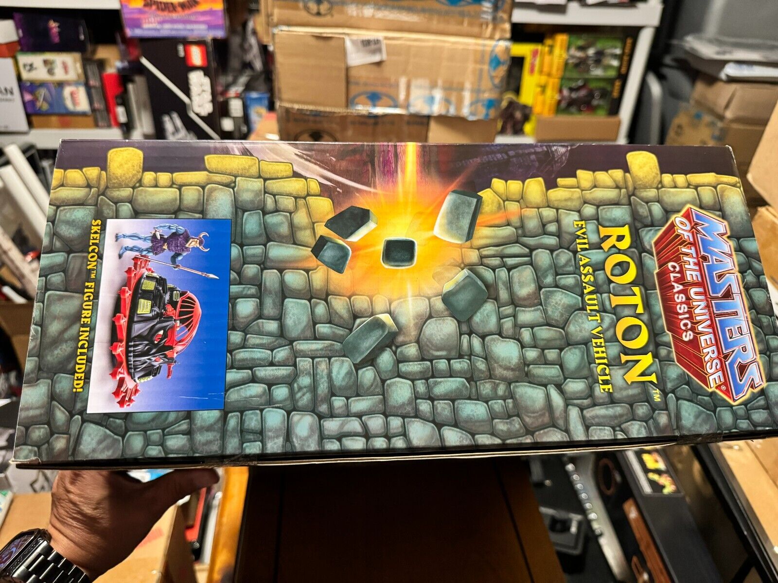 Mattel MOTU Classics Roton Evil Assault Vehicle with Skelcon Figure