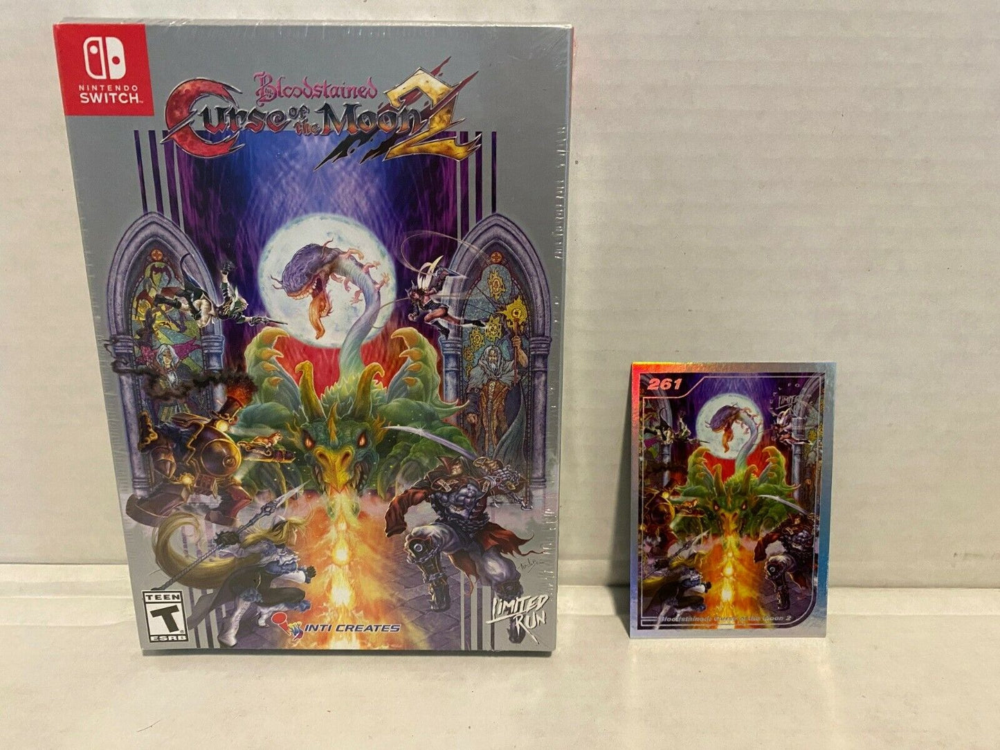 Bloodstained: Curse Of The Moon 2 Classic Edition w/ Card #261