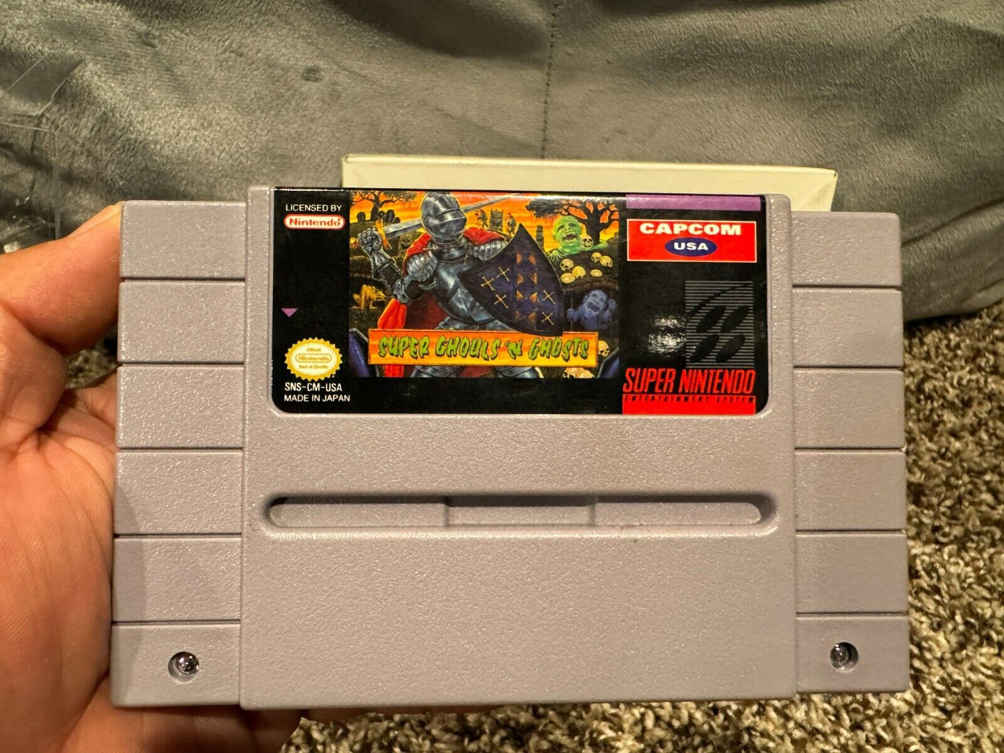 Super Ghouls 'n Ghosts CIB - Super Nintendo (SNES)