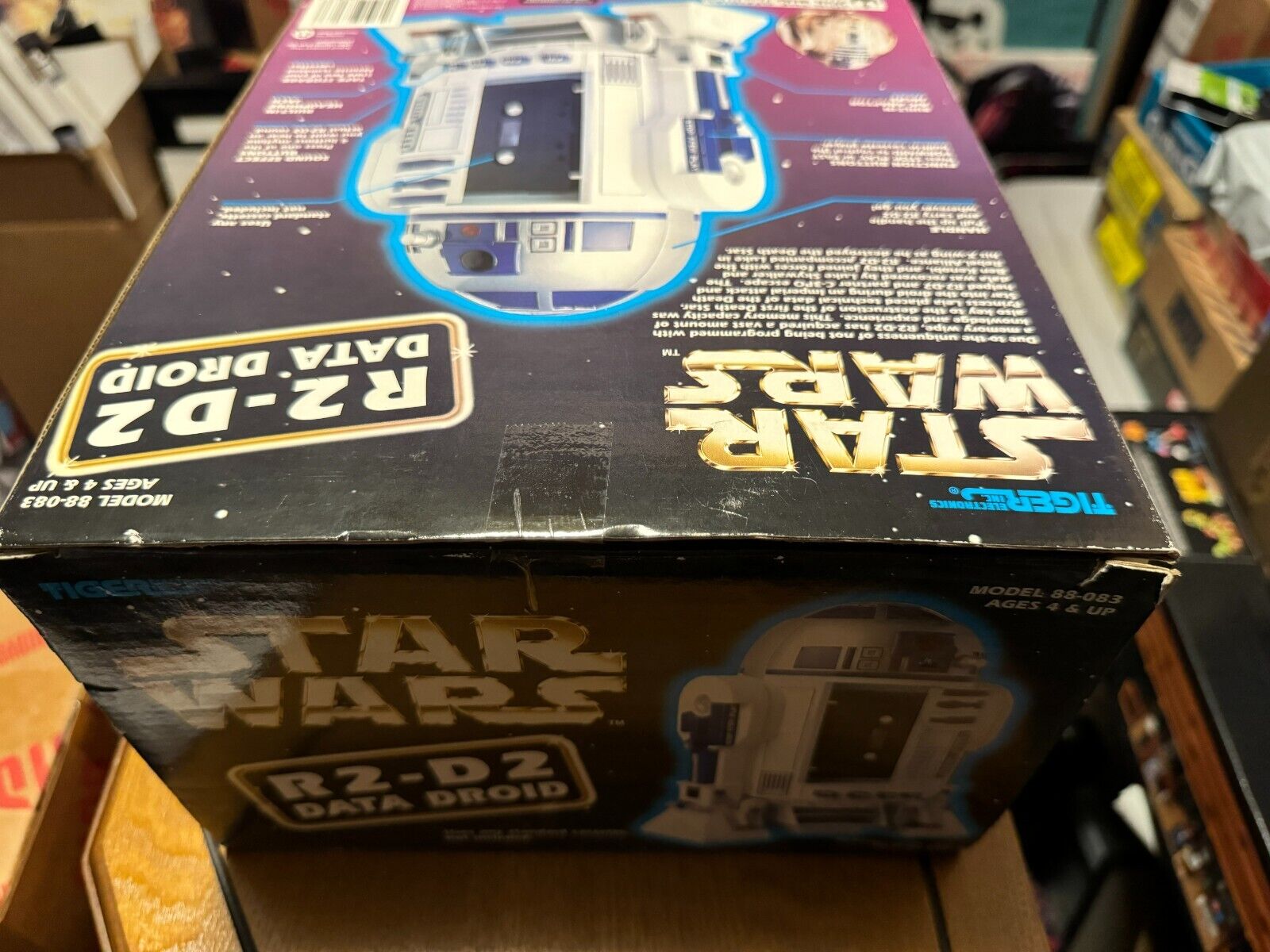 TIGER ELECTRONICS 1997 STAR WARS R2-D2 DATA DROID MODEL 88-083