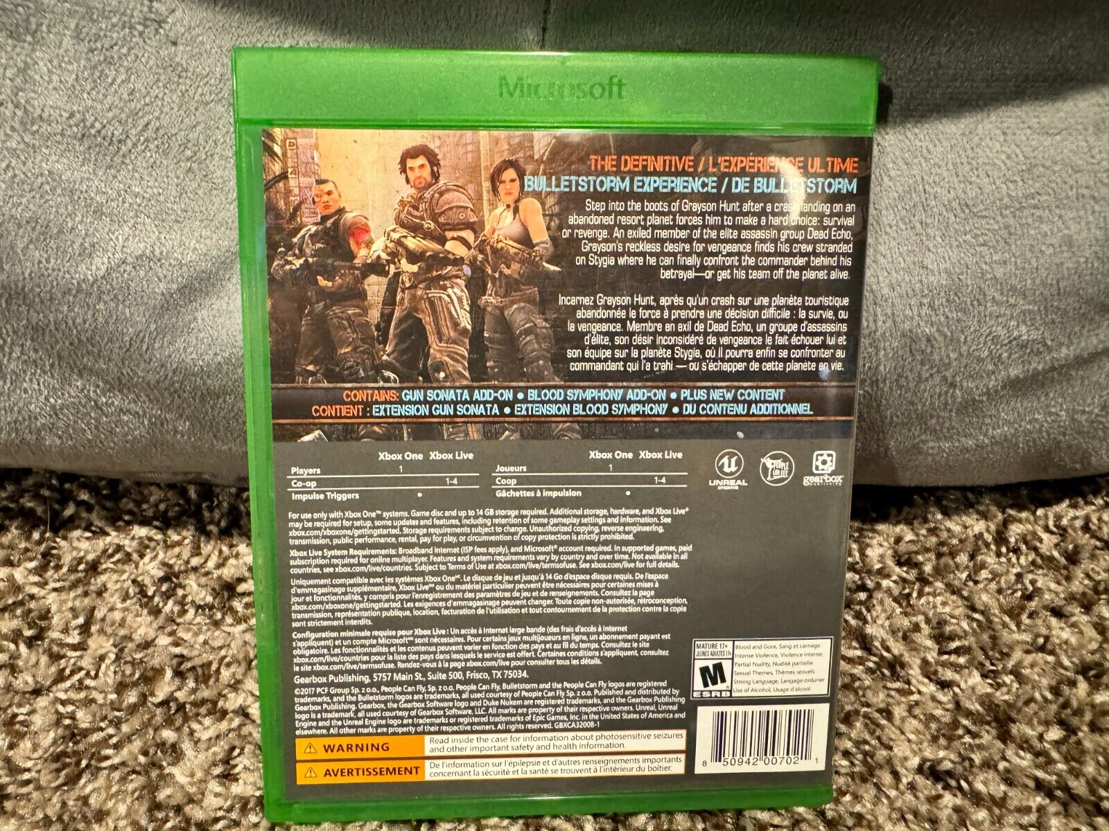 Bulletstorm: Full Clip Edition / Xbox One