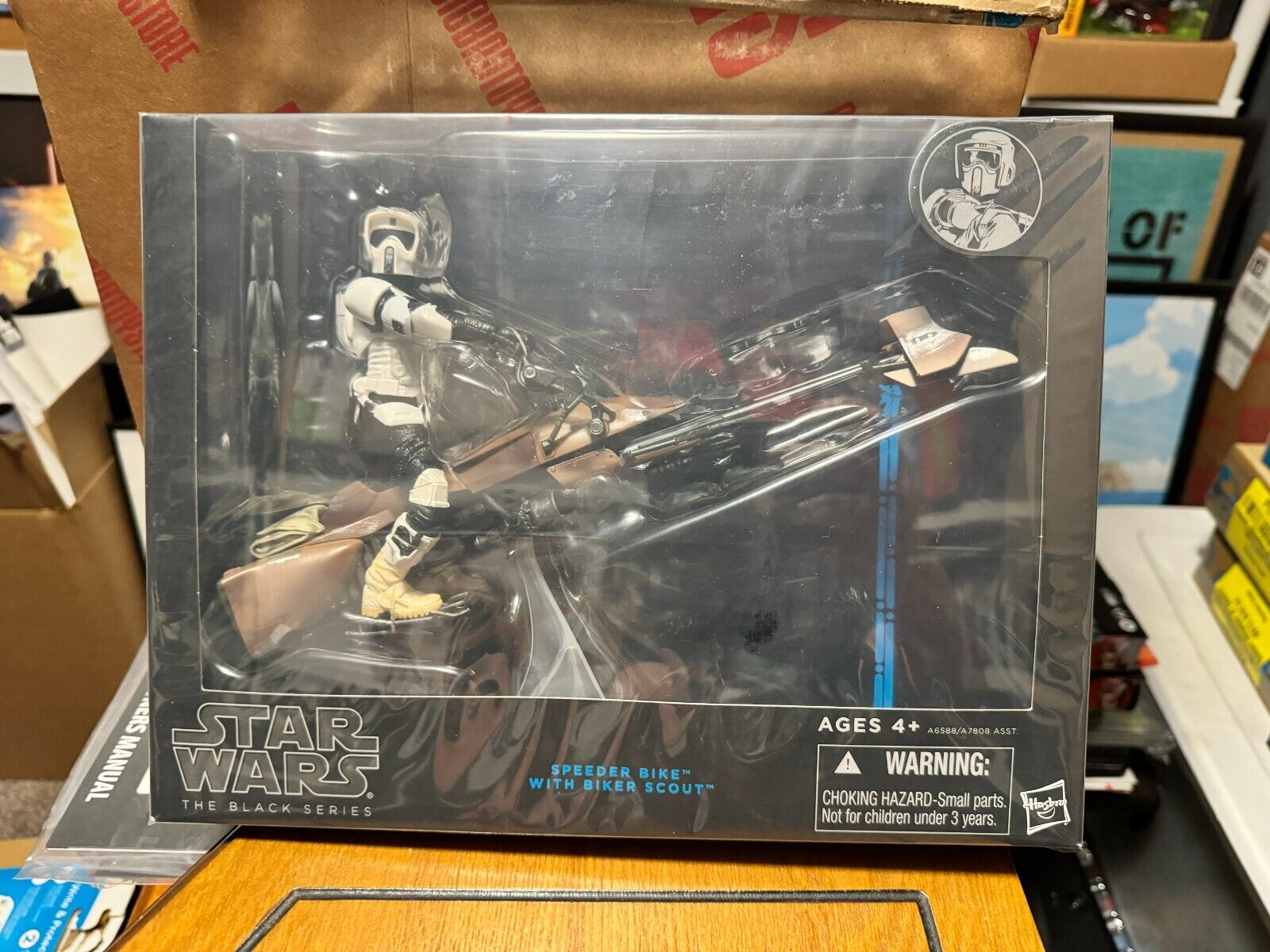 Star Wars: The Black Series - Speeder Bike with Biker Scout