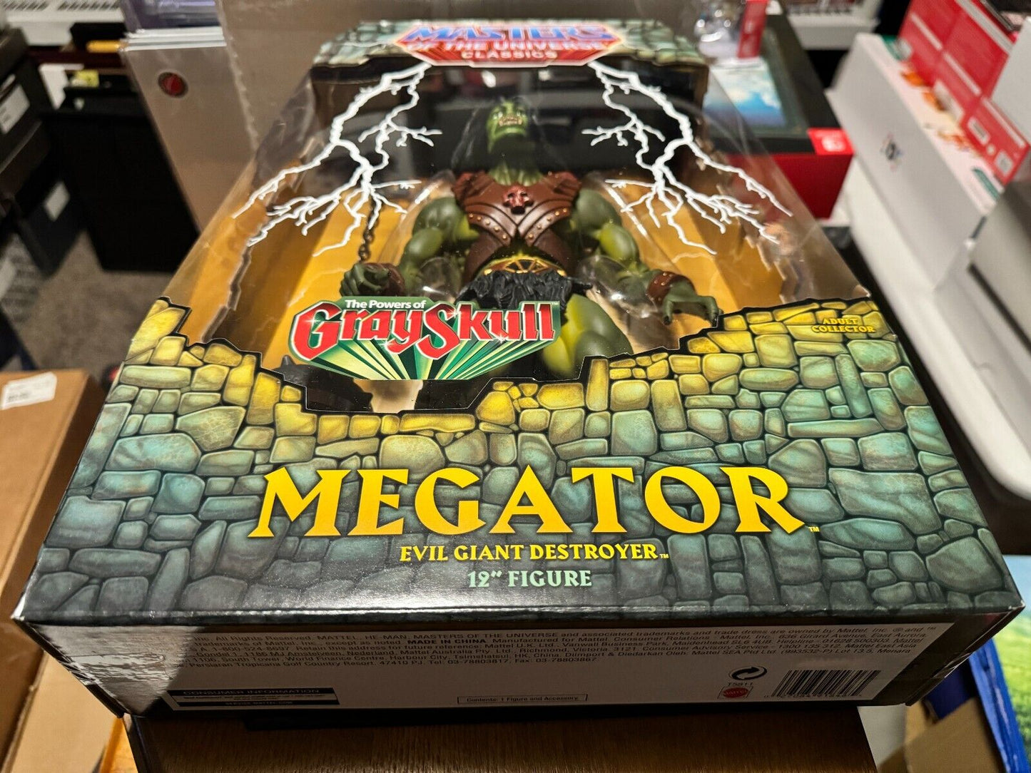 Mattel MOTU Classics - Megator with mailer box