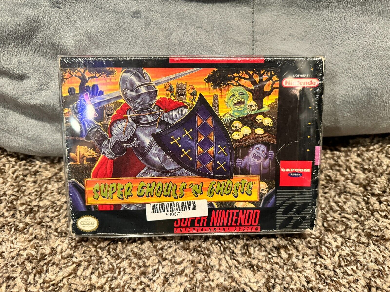 Super Ghouls 'n Ghosts CIB - Super Nintendo (SNES)