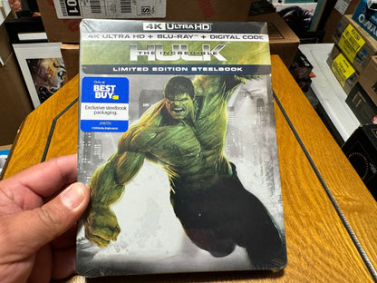 The Incredible Hulk (Steelbook, 4K Ultra HD Blu-ray, 2008)