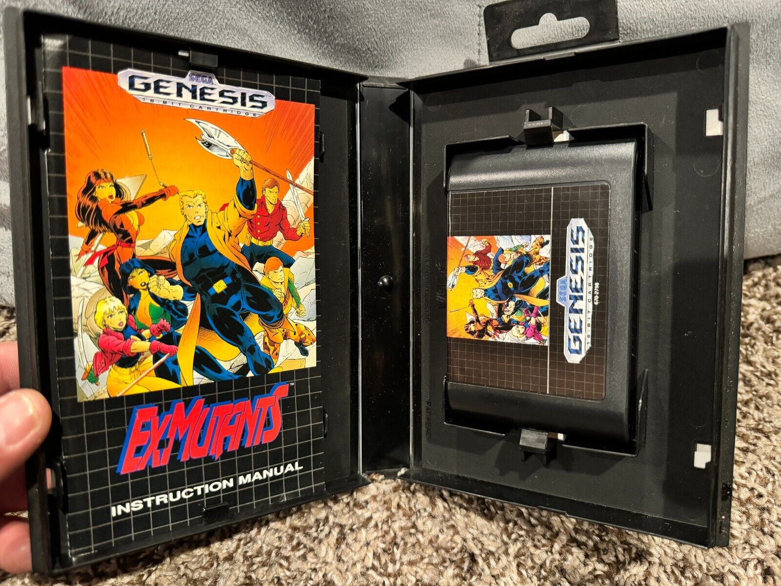 Ex-Mutants CIB - Sega Genesis