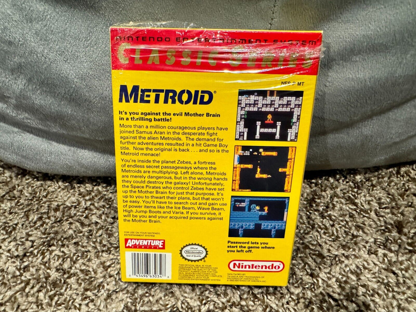 Metroid Classic Series CIB - Nintendo (NES)